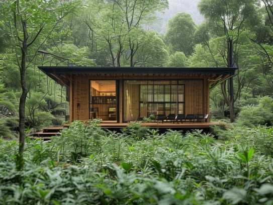 小屋布局，选择适宜树种，打造宜居宜人的绿色家园,小屋布局，选择适宜树种，打造宜居宜人的绿色家园,象征,事业,风水布局,第1张