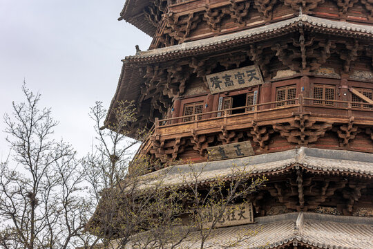 木塔，揭秘古建筑中的神秘力量,事业,气场,能量,第1张