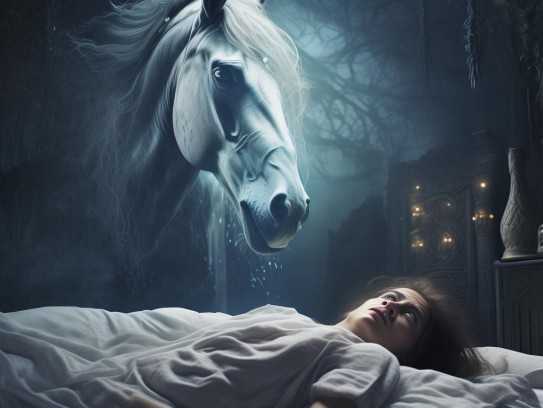 揭秘梦境，梦到马好害怕，周公解梦有何寓意？,揭秘梦境，梦到马好害怕，周公解梦有何寓意？,象征,事业,挑战,第1张