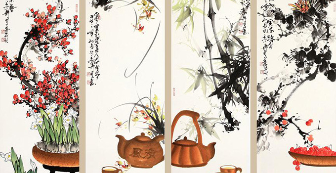 家中挂花画，这些讲究不可不知！,象征,希望,风水,第1张