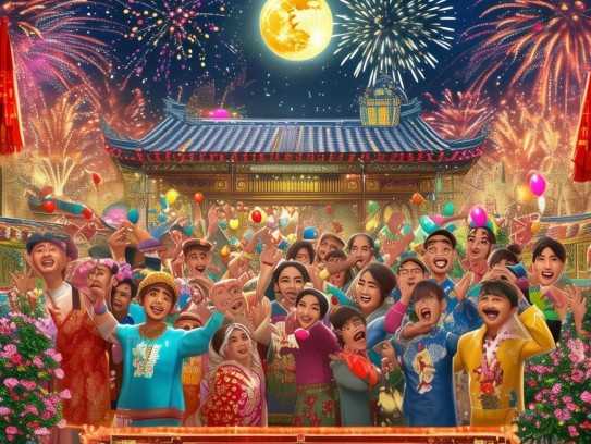 中秋节后运势大好，揭秘生肖运势新高峰，气洋洋迎新春！,中秋节后运势大好，揭秘生肖运势新高峰，气洋洋迎新春！,事业,挑战,美好,第1张