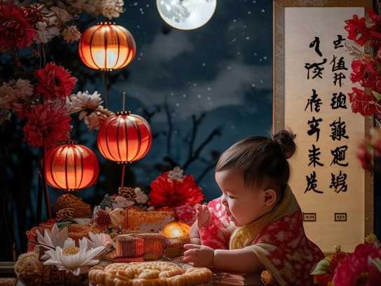 中秋佳节，宝宝小名如何取？寓意美好，传承文化,中秋佳节，宝宝小名如何取？寓意美好，传承文化,象征,希望,美好,第1张