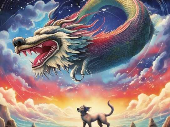 生肖狗在龙年的运势详解，机遇与并存,生肖狗在龙年的运势详解，机遇与并存,事业,挑战,希望,第1张