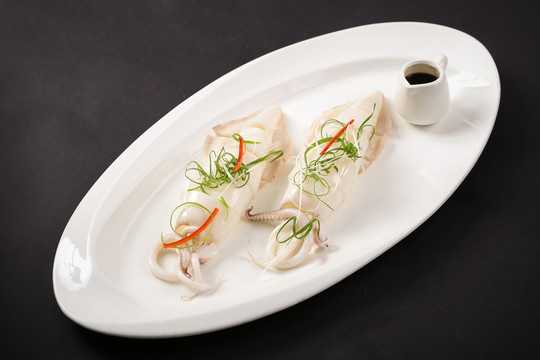 解梦梦见吃鱿鱼，揭秘梦境中的奥秘与寓意,象征,事业,挑战,第1张