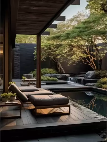 茶室庭院布局，打造宁静雅致的人间仙境,风水,风水布局,财运,第1张