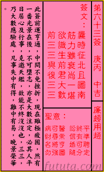 灵顺寺求签63，探寻古寺灵签的神秘之旅,求签,美好,风水,第1张