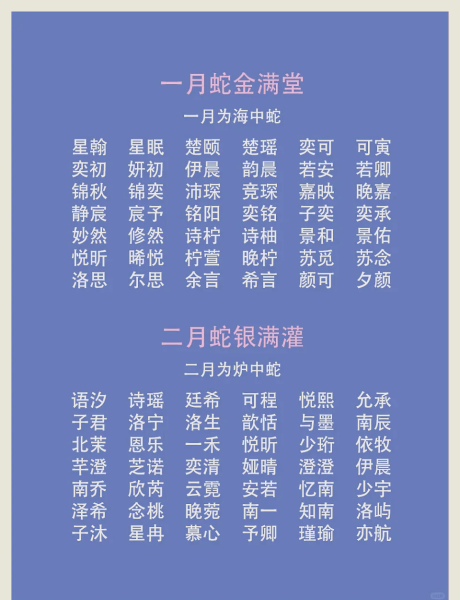 属蛇宝宝取名指南，如意，寓意深远,命运,挑战,希望,第1张