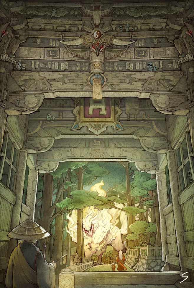 揭秘梦境中的狐狸庙算命，探寻神秘符号背后的寓意,象征,命运,事业,第1张