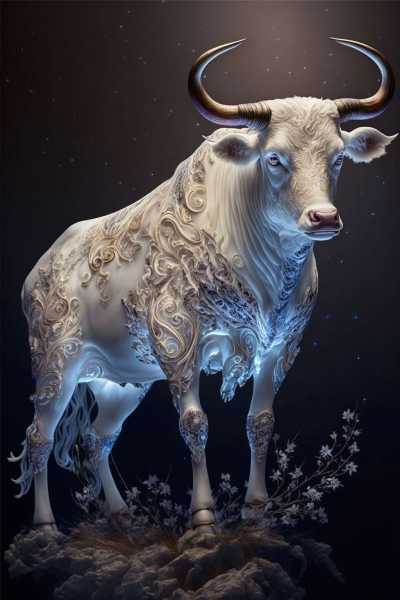 铁牛书法生肖运势，探寻牛年祥瑞，解锁生肖运势图片的奥秘,象征,事业,希望,第1张