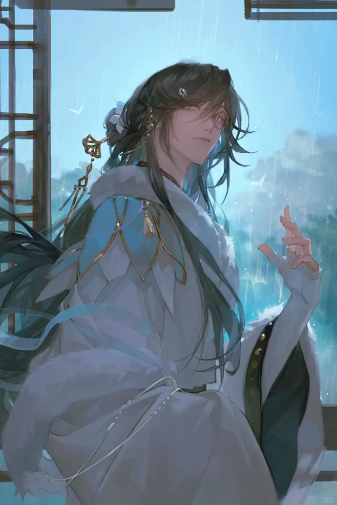 阴雨天求签，女生在雨天中的神秘之旅,象征,事业,希望,第1张