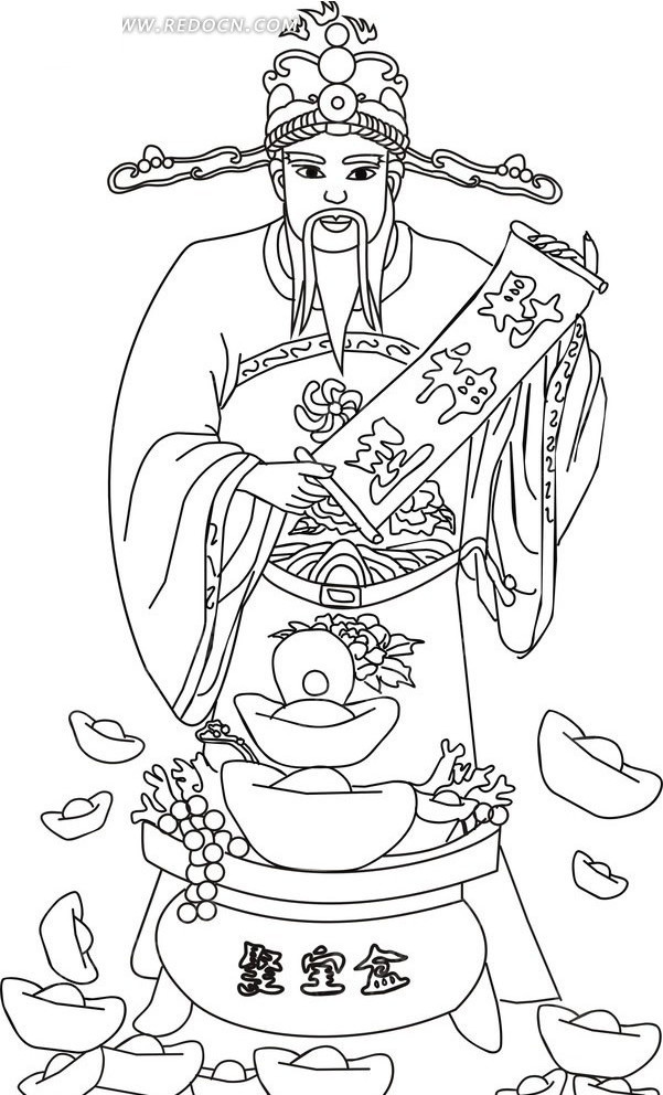 爷的申签之谜，揭秘如何破解财运不佳的运势符咒,求签,风水,财运,第1张