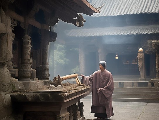 探秘功德林，古刹中的求签文化，与心灵的慰藉,探秘功德林，古刹中的求签文化，与心灵的慰藉,事业,求签,占卜,第1张