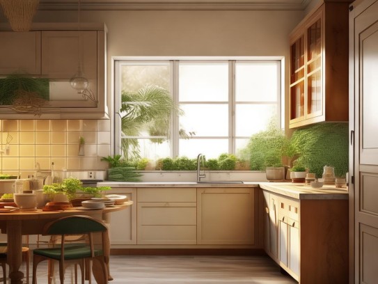 厨房开门放什么好？揭秘厨房布局的五大要点,厨房开门放什么好？揭秘厨房布局的五大要点,气场,风水,风水布局,第1张