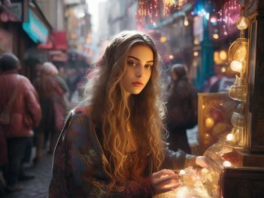 街头算命女性的生活轨迹，揭秘她们的神秘,街头算命女性的生活轨迹，揭秘她们的神秘,八字,算命,风水,第1张