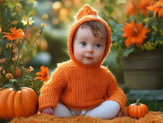 宝宝乳名小南瓜，如何巧妙地为可爱宝贝取名,宝宝乳名小南瓜，如何巧妙地为可爱宝贝取名,象征,希望,宝宝取名,第1张